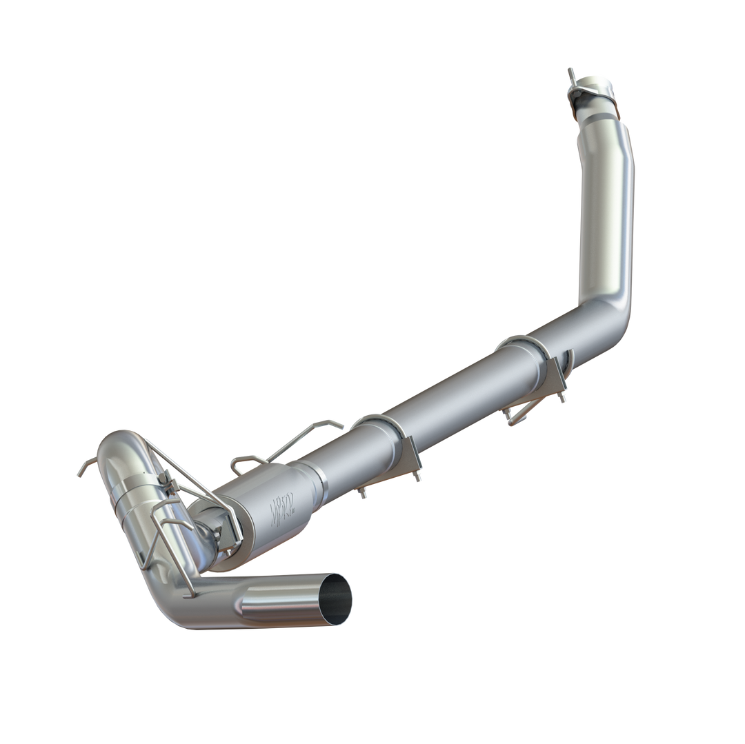 MBRP Dodge 4" Turbo Back Single Side Armor Lite For 98-02 Dodge Ram 2500/3500 Cummins S6100P