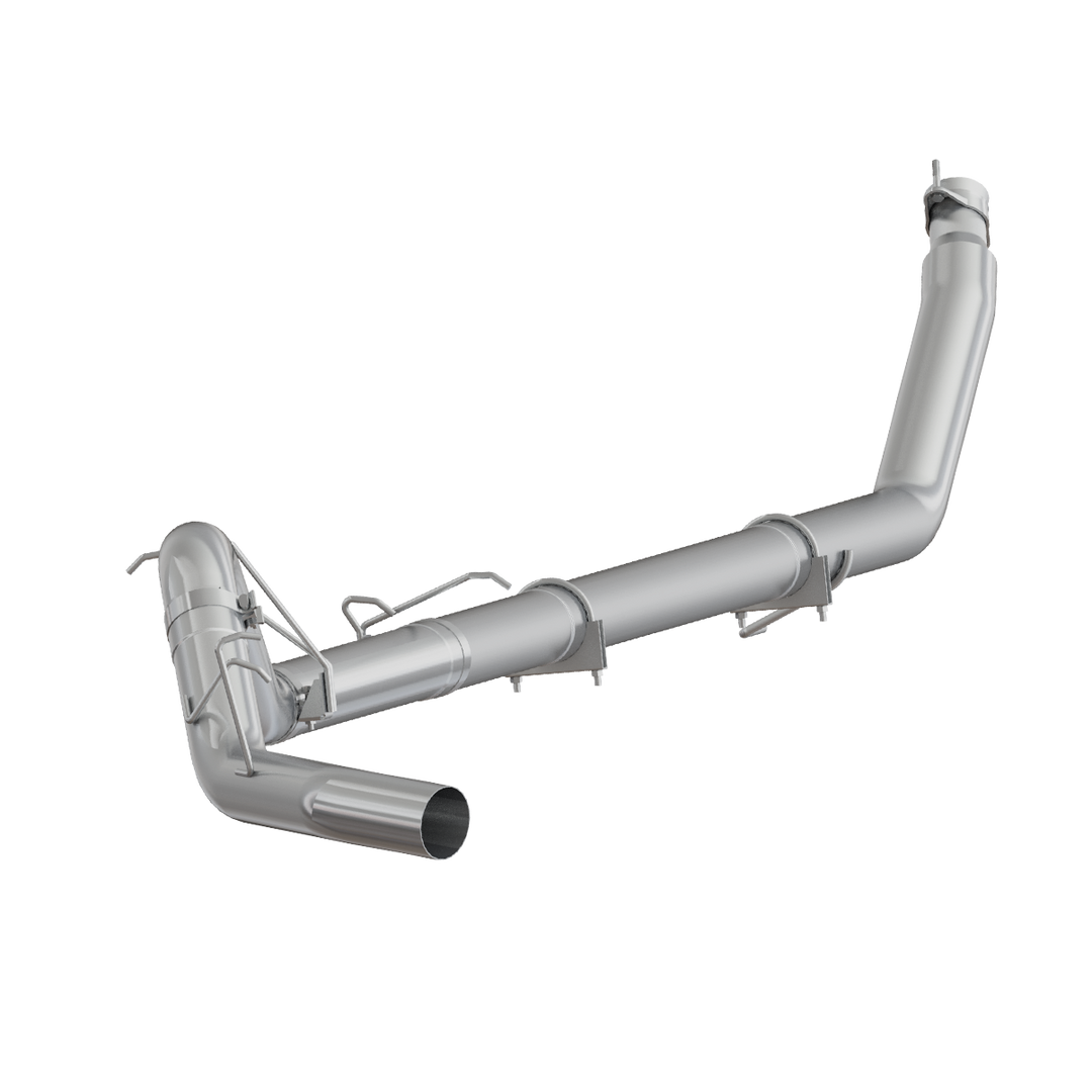 MBRP Dodge 4" Turbo Back Single, No Muffler, Armor Plus For 98-02 Dodge Ram 2500/3500 Cummins S6100SLM