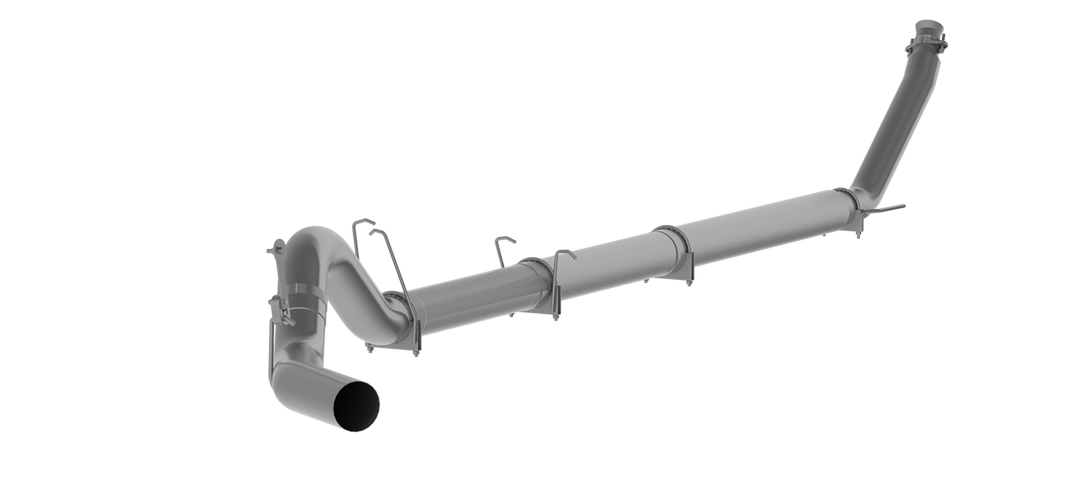 MBRP Dodge 5" Single Side Turbo No Muffler Armor Lite For 98-02 Dodge Ram 2500/3500 Cummins S61120PLM