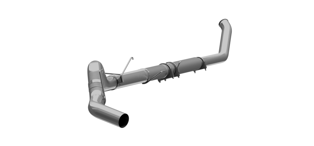 MBRP 5" Turbo Back Single Side Exit For 03-04 Dodge Ram 2500/3500 Cummins S61140PLM