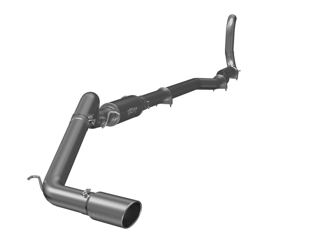 MBRP 4" Turbo Back Single Side Exit Exhaust T409 Stainless Steel For 88-93 Dodge Ram D250/D350 Cummins 4WD S6150409