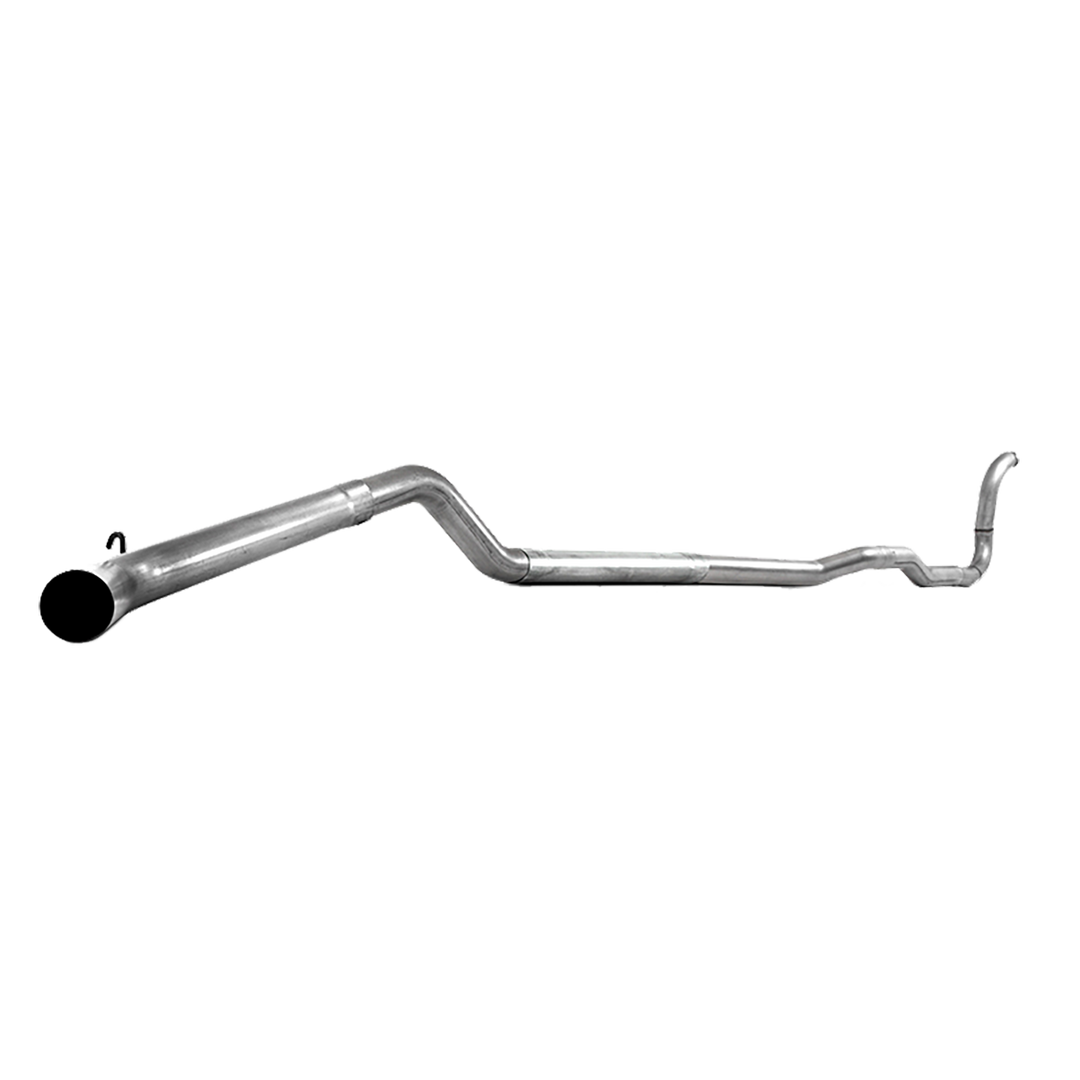 MBRP 4" Turbo Back Single Side 4WD Only No Muffler Aluminized Steel For 88-93 Dodge Ram D250/D350 Cummins S6150PLM