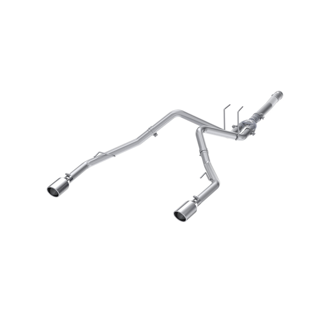 MBRP Filter Back Dual Split Rear Aluminized Steel For 14-18 RAM 1500 3.0L EcoDiesel S6171AL