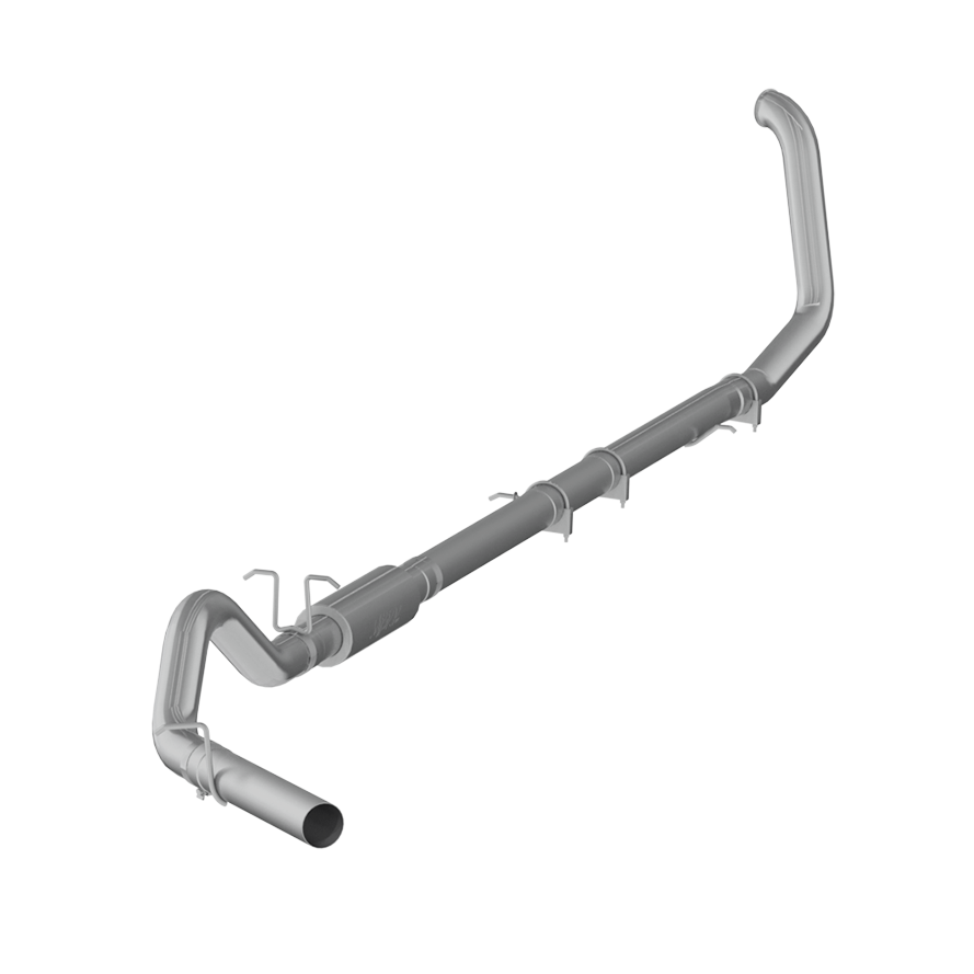 MBRP 4" Turbo Back Single Side, No Tip For 99-03 Ford F-250/350 7.3L S6200P