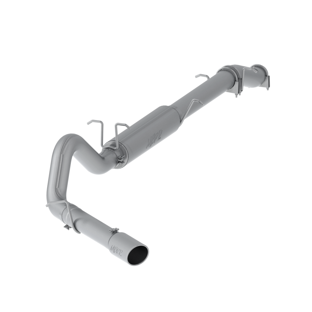 MBRP 4" Cat Back Exhaust Single Side Stock Cat Exit T409 Stainless Steel For 03-07 Ford F-250/350 6.0L S6208409