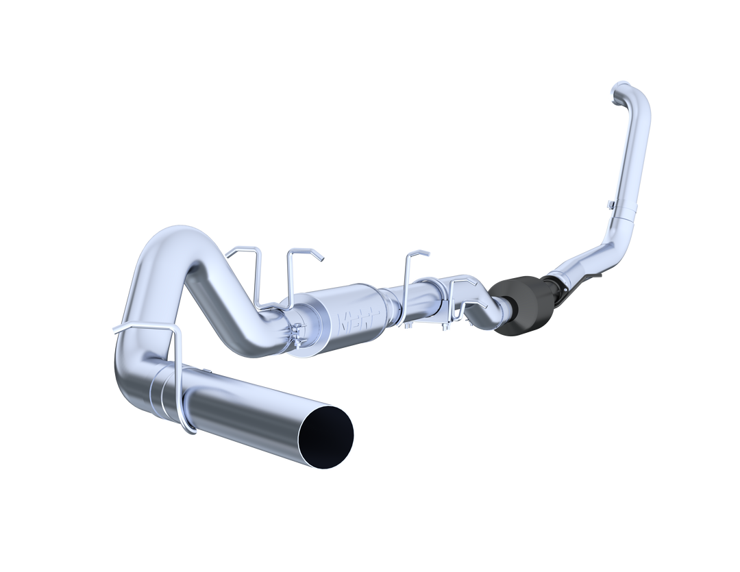 MBRP 4" Turbo Back Single Side Exit Inch For 03-07 Ford F-250/350 6.0L, Extended Cab/Crew Cab S6212P