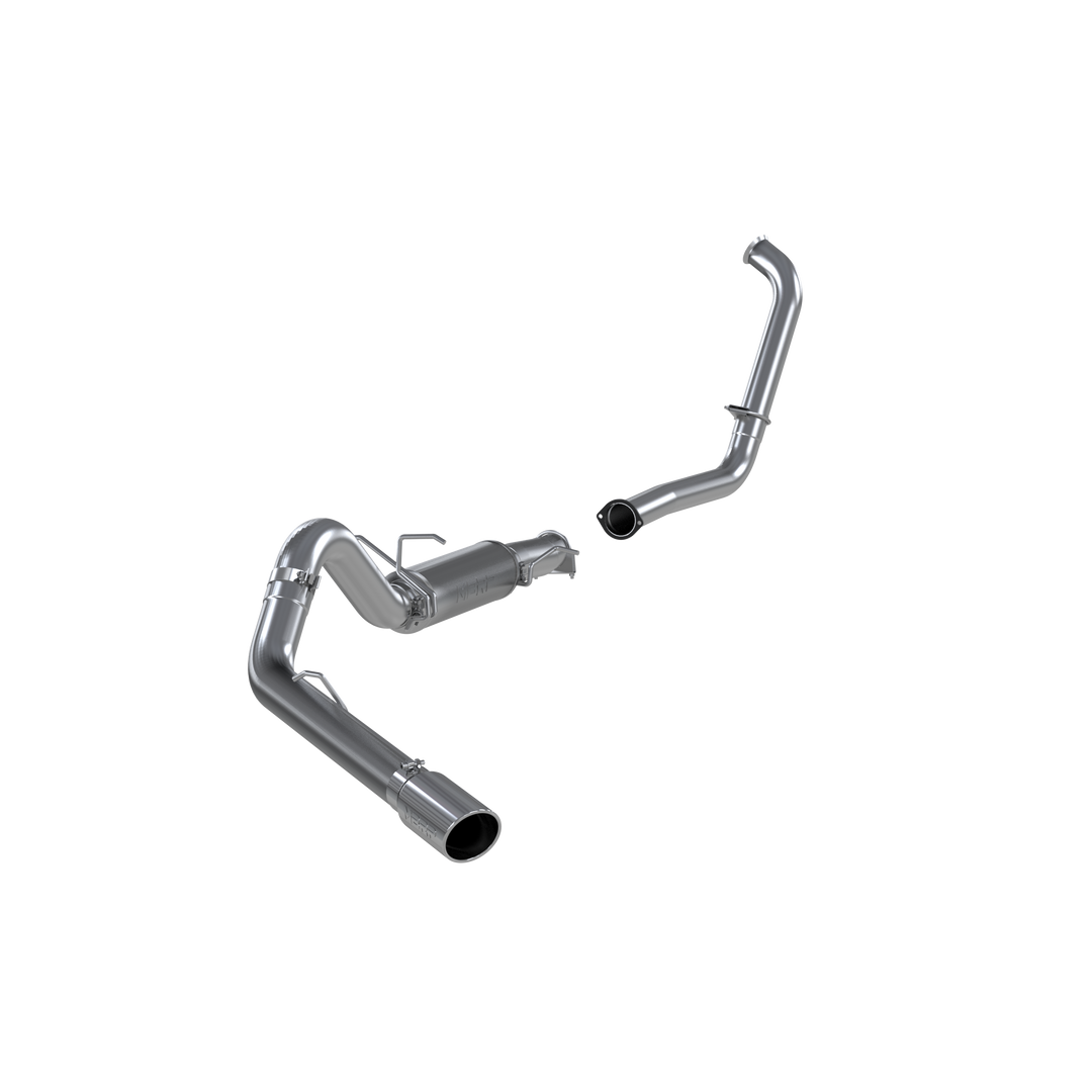 MBRP 4" Turbo Back Single Side Stock Cat Exit Aluminized Steel For 03-05 Ford Excursion 6.0L S6216AL
