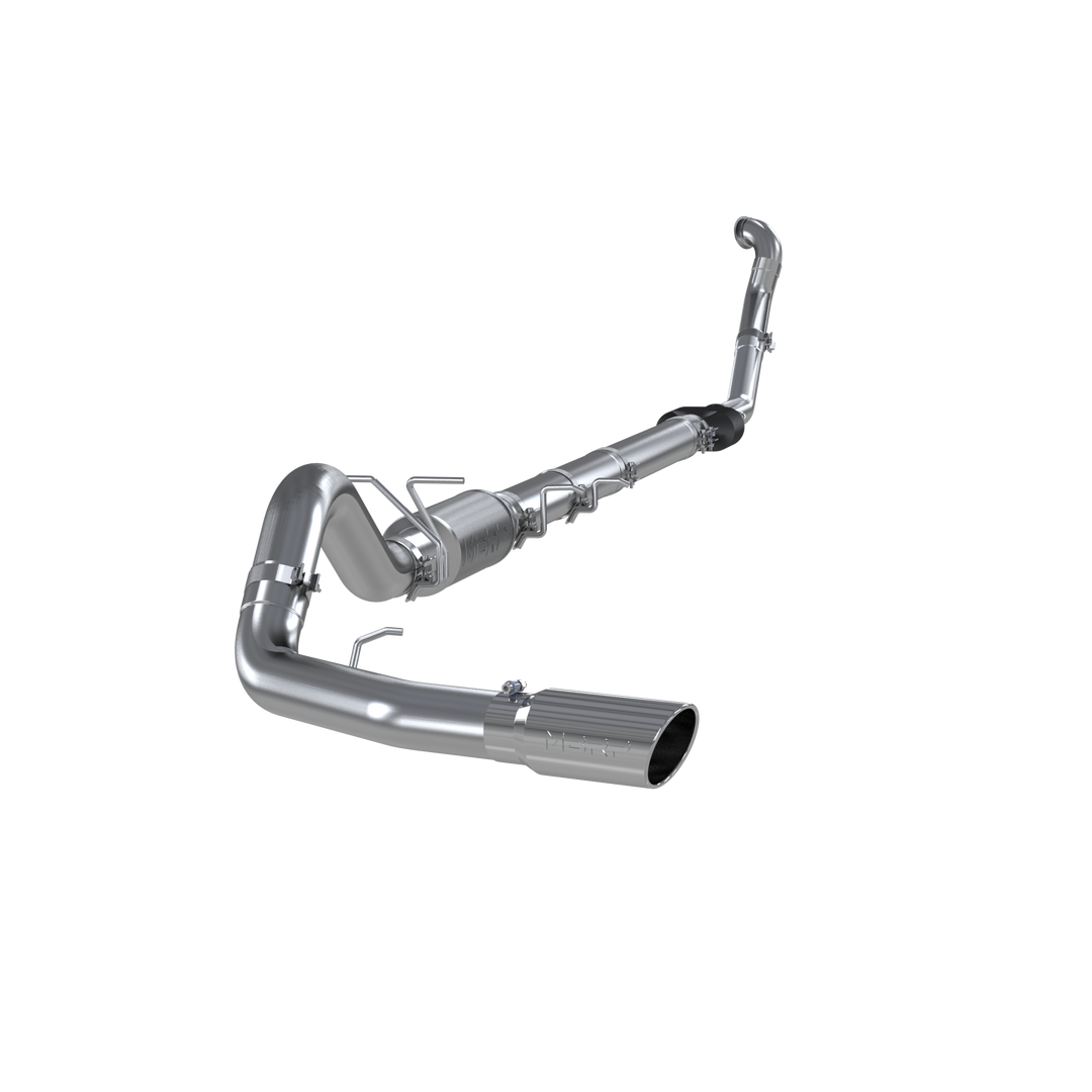 MBRP 4" Turbo Back Single Side Exit T409 Stainless Steel For 94-97 Ford F-250/350 7.3L Powerstroke S6218409