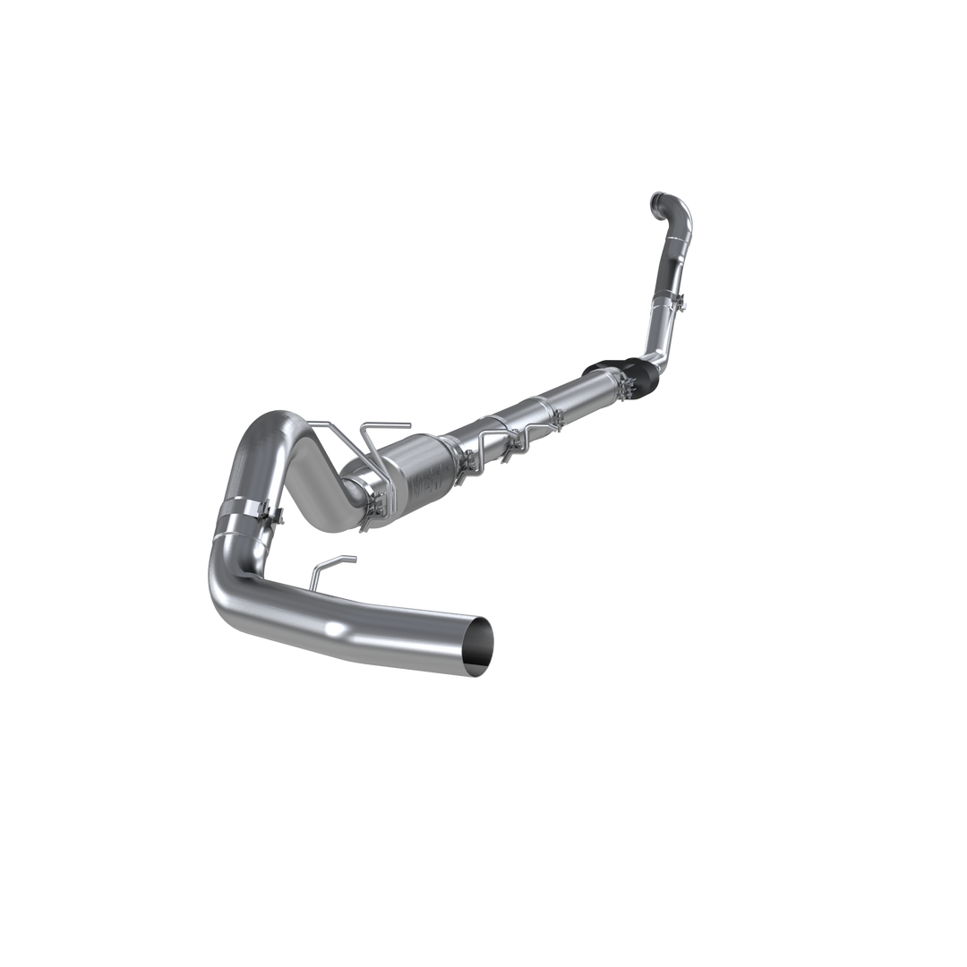 MBRP 4" Turbo Back Single Side Exit Aluminized, No Tip, For 94-97 Ford F-250/350 7.3L S6218P