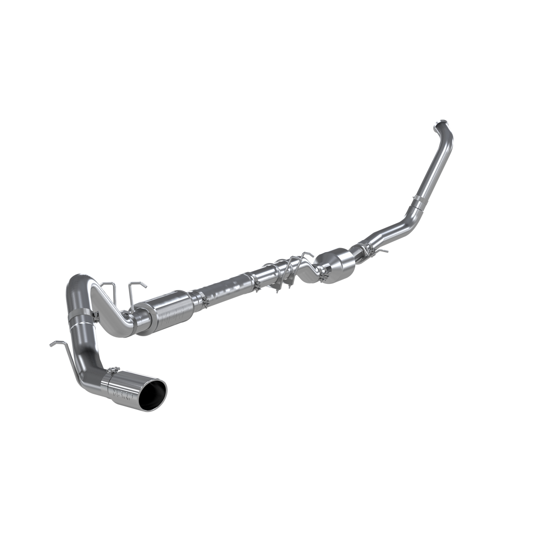 MBRP 4" Exhaust Kit Turbo Back For 03-07 Ford F-350/450/550 6.0L Single Side Exit T409 Stainless Steel S6240409