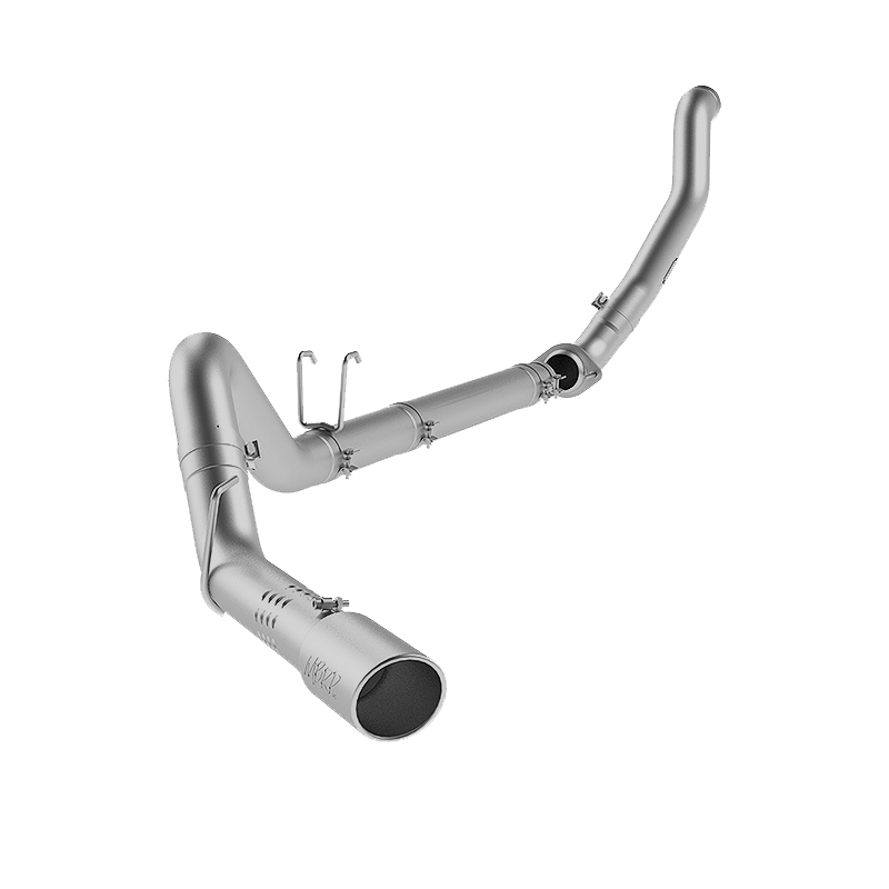 MBRP 4" Filter Back With Down Pipe Single Side Exit Aluminized Steel For 08-10 Ford F-250/350/450 6.4 L S6282AL