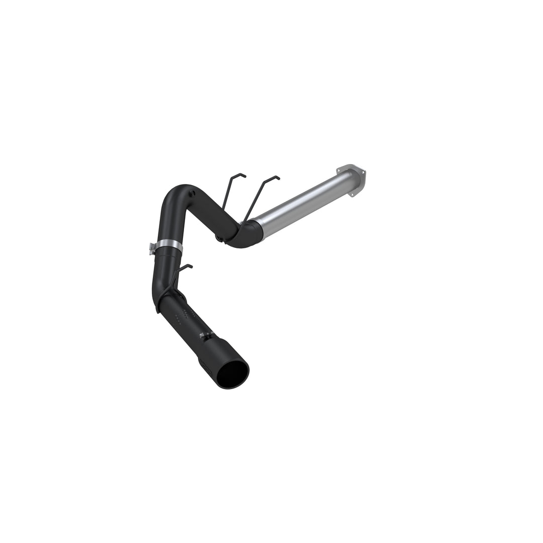 MBRP 4" Filter Back Single Exhaust Pipe Black Coated For 17-Up Ford F-250/350/450 6.7L S6289BLK