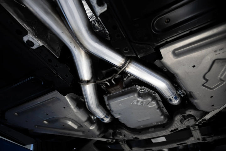 MBRP 14-19 Chevrolette Corvette C7 6.2L Armor Pro 3" Axle Back, Muffler Bypass, Quad Outlet with Carbon S70083CF
