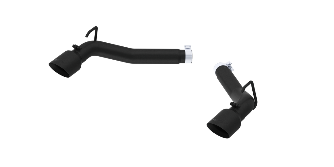 MBRP 3" Axle Back Muffler Bypass For 10-15 Chevrolet Camaro V6 3.6L Black Coated S7021BLK