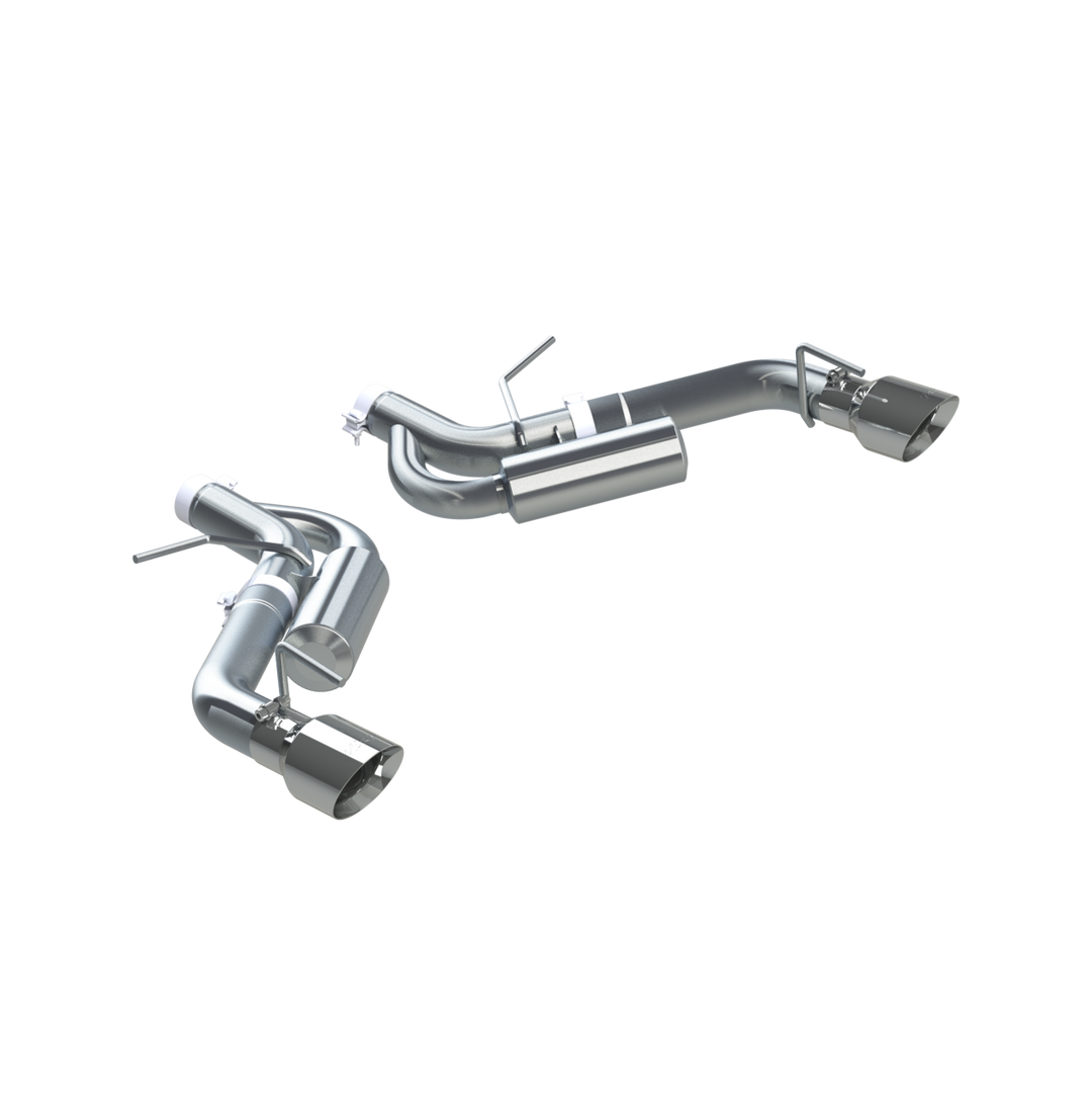 MBRP Chevrolet 3" Dual Axle Back Armor Lite Series Dual Tips For 16-24 Chevrolet Camaro SS S7034AL