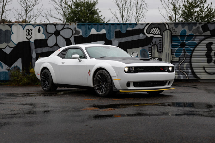 MBRP 15-23 Dodge Challenger 5.7L, 6.2L and 6.4L Hemi, Armor Lite 3" Cat-Back Dual Split Rear Exit, Street S7103AL