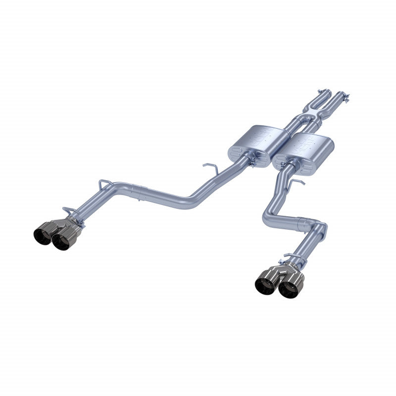 MBRP 15-23 Dodge Challenger Aluminized 2.5" Cat Back Dual Rear Exit Exhaust System S7111AL