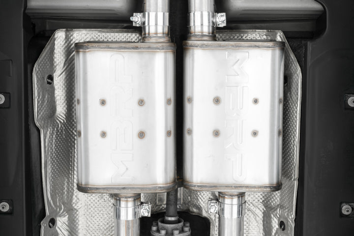MBRP 15-23 Dodge Challenger Aluminized 2.5" Cat Back Dual Rear Exit Exhaust System S7111AL