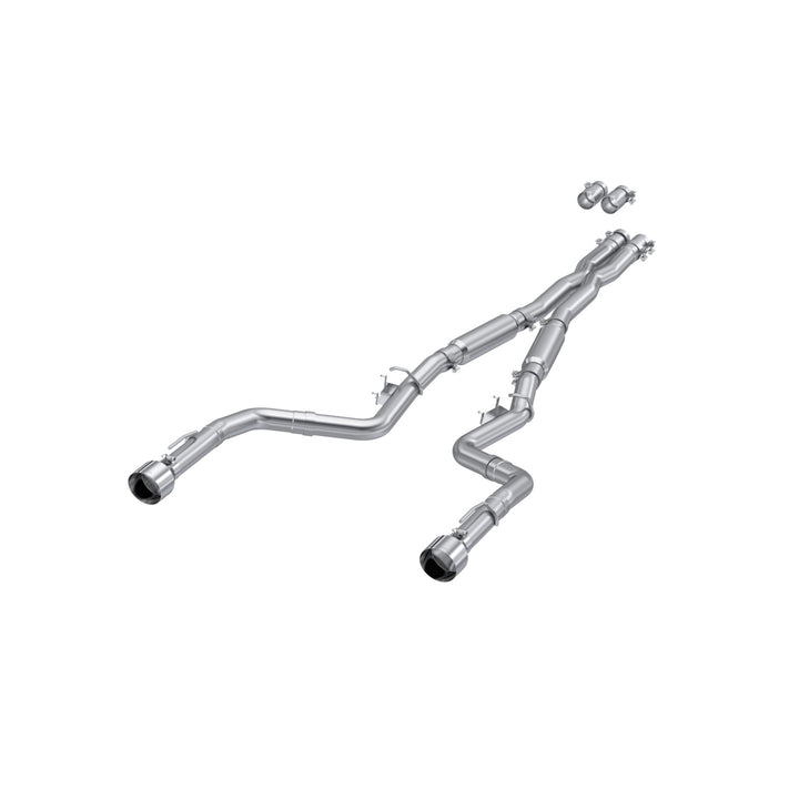 MBRP Aluminized Steel 3.0" Cat-Back Dual Rear Street Profile with Dual Tips 15-23 Dodge Charger S7117AL