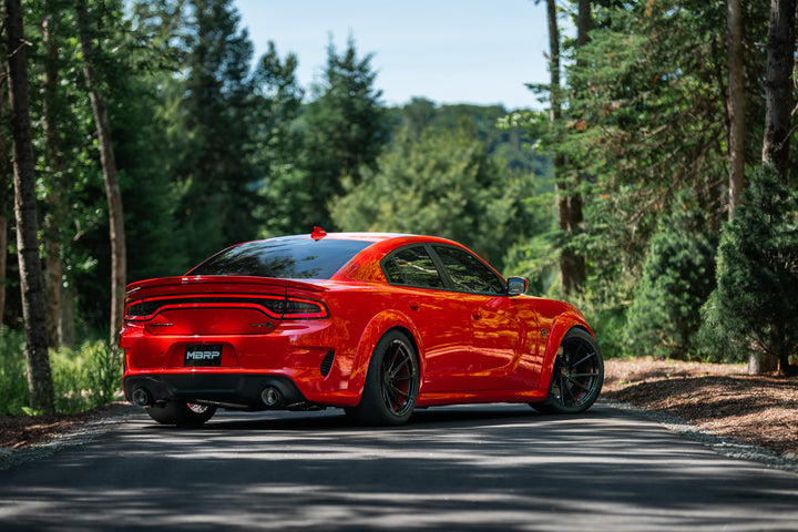 MBRP Aluminized Steel 3.0" Cat-Back Dual Rear Race Profile with Dual Tips 15-23 Dodge Charger S7118AL