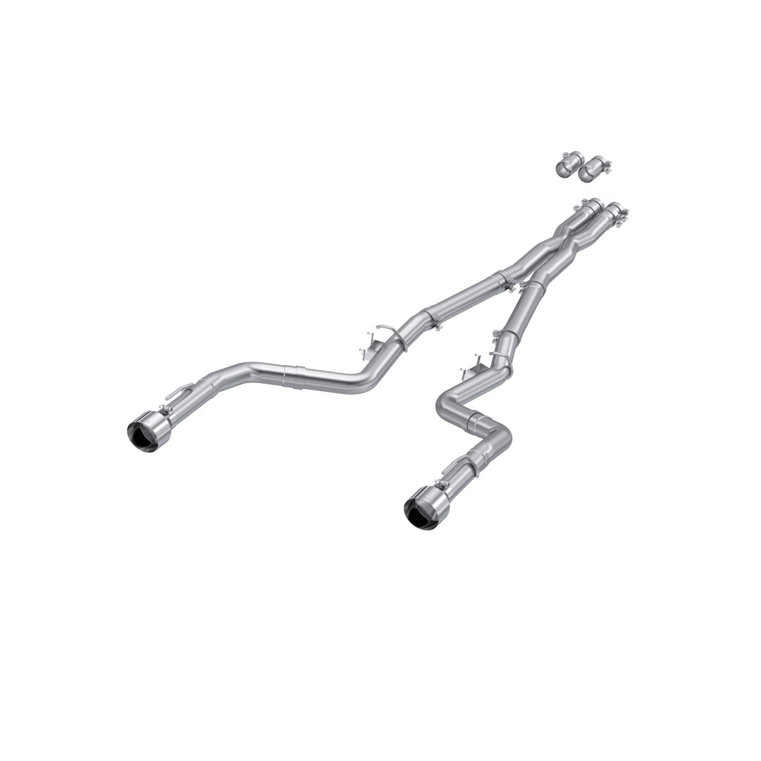MBRP Aluminized Steel 3.0" Cat-Back Dual Rear Race Profile with Dual Tips 15-23 Dodge Charger S7118AL
