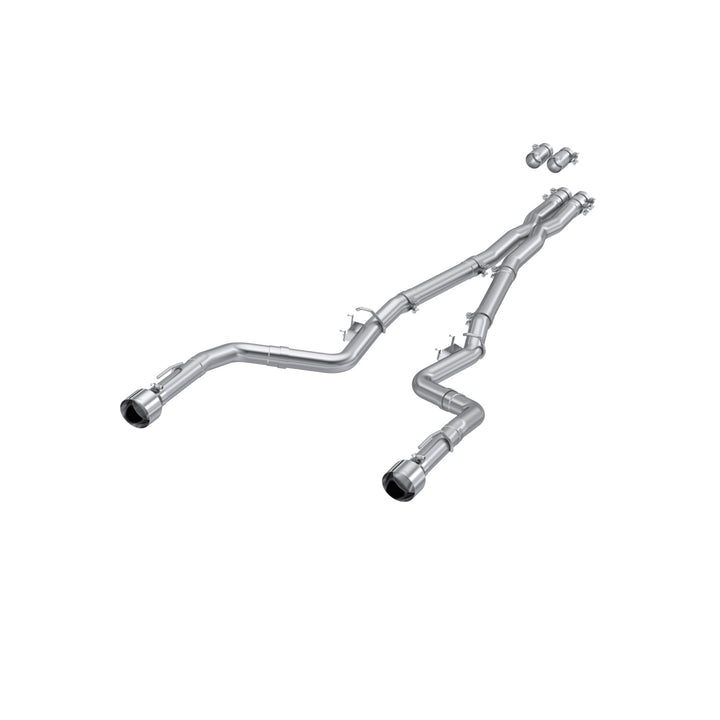 MBRP Aluminized Steel 3.0" Cat-Back Dual Rear Race Profile with Dual Tips 15-23 Dodge Charger S7118AL