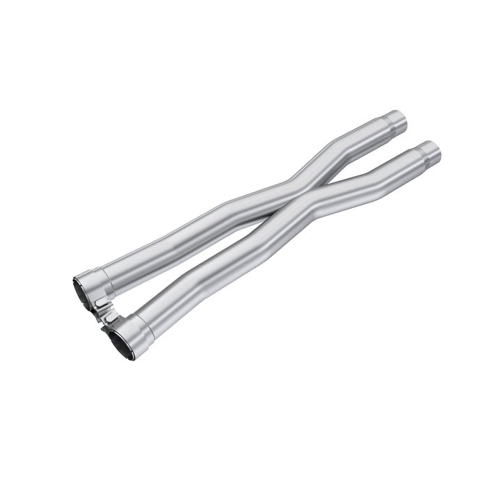 MBRP 2.5" Exhaust Resonator Bypass X-Pipe Aluminized Steel For 15-Up Ford Mustang GT 5.0L S7213AL