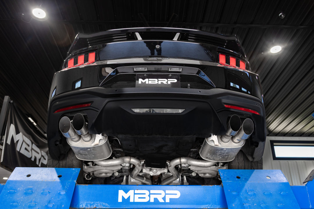 MBRP 2.5" Exhaust Resonator Bypass X-Pipe Aluminized Steel For 15-Up Ford Mustang GT 5.0L S7213AL