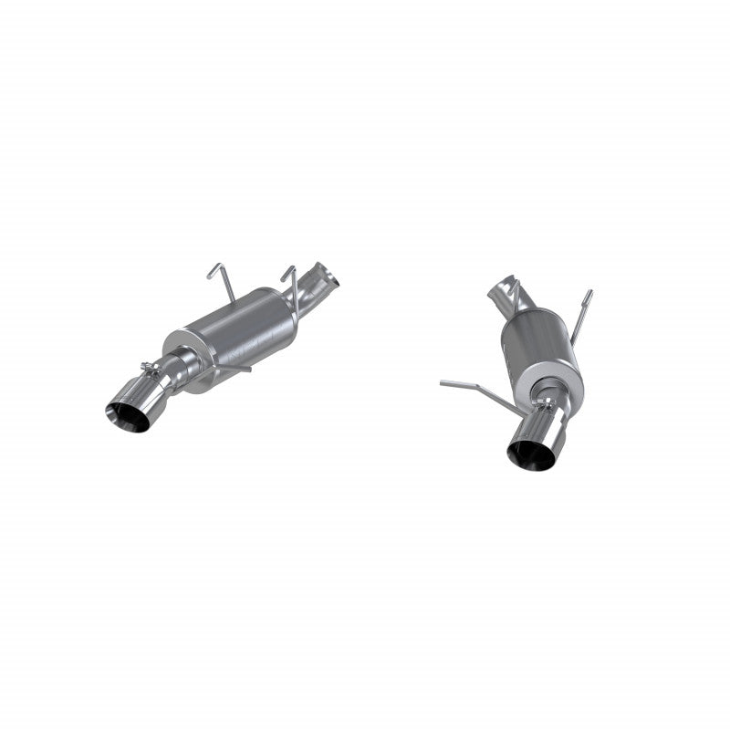 MBRP 2011-2014 Ford Mustang Aluminized Steel 3" Dual Muffler Axle Back Split Rear Exhaust System S7225AL
