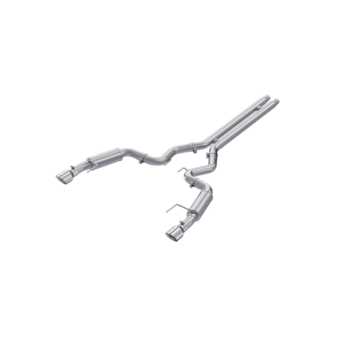 MBRP 2024-Up For Mustang GT S650 5.0L Race Version Armor Lite Aluminized Steel 3" Cat-Back Dual Split Rear S7253AL