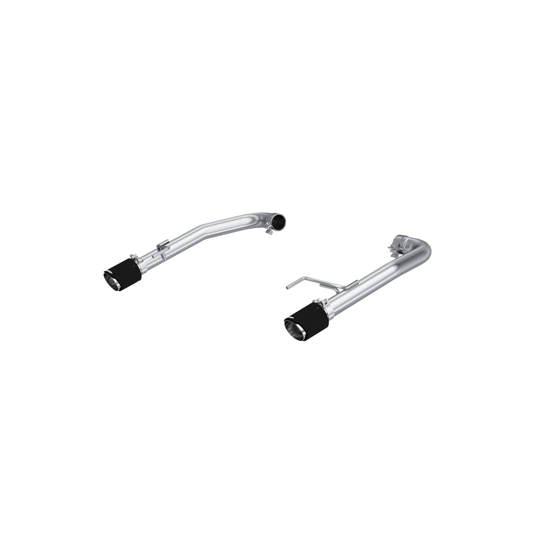 MBRP 2015-Up Ford Mustang GT 5.0L, T305 Stainless Steel 2.5" Axle-Back with Carbon Fiber Tips S72763CF