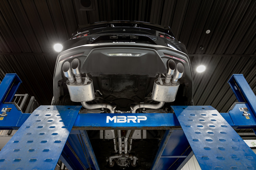 MBRP 15-Up Ford Mustang GT 5.0L Armor Plus 2.5" H-Pipe Resonator Bypass S7283409