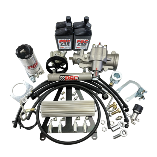 PSC Cylinder Assist Steering System Jeep Wrangler TJ 4.0L 1997-2002 SK240 Series - 8"