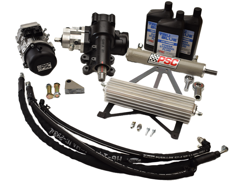 PSC Cylinder Assist EHPS Steering System JL/JT Diesel 2020-2023 SK691R30JP1 - Aftermarket / 8" / No Clamp