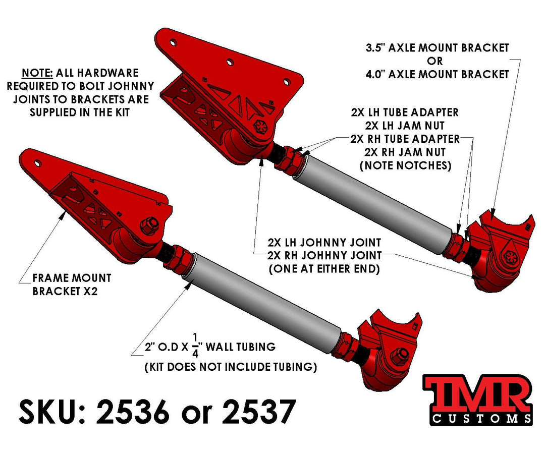 TMR Customs Universal DIY Traction Bar