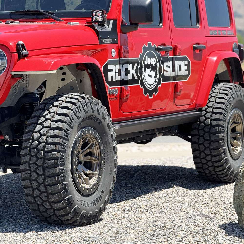 Rock Slide Engineering Wrangler Deluxe Rock Rail