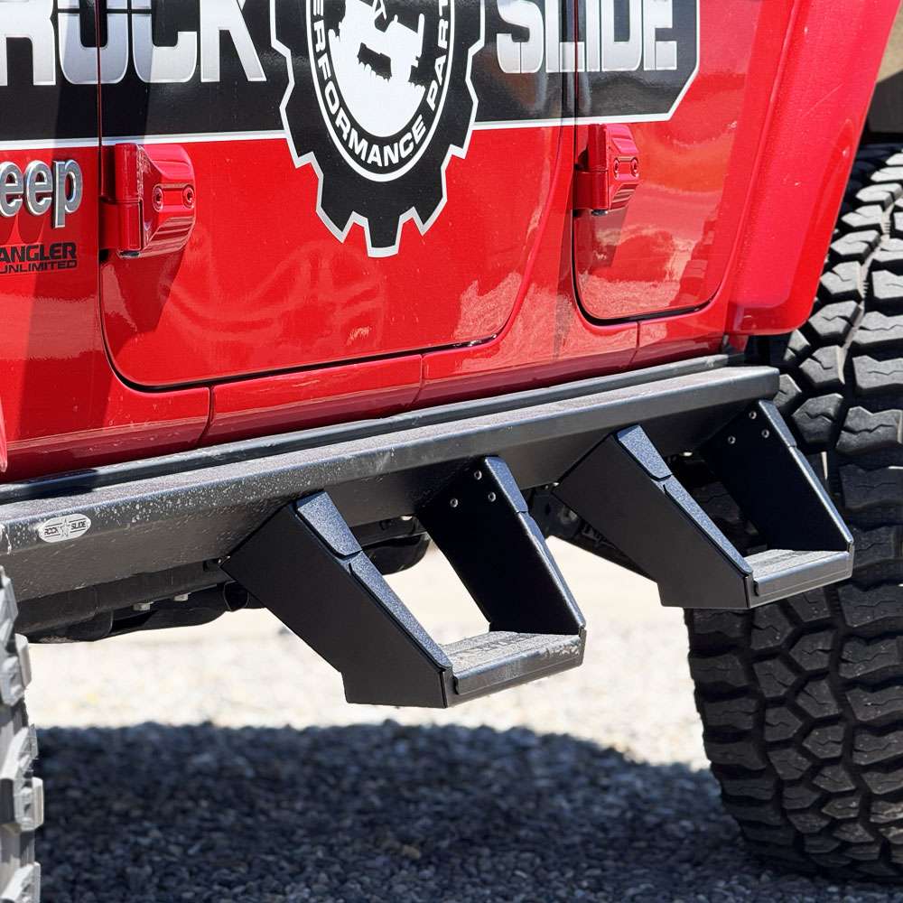 Rock Slide Engineering 7 Inch Removable Drop Step For The Deluxe Rock Rail