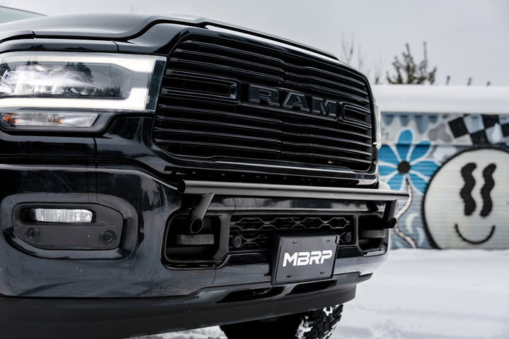 MBRP 2019-Up Ram 2500 Black-Coated Bumper Light Mounting Bar SL5149-02