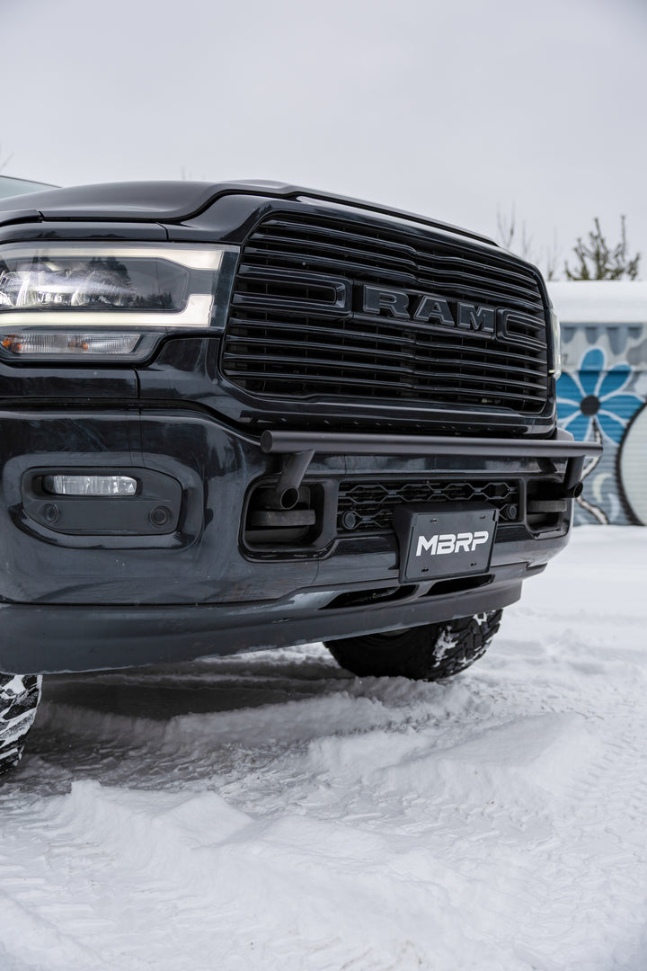 MBRP 2019-Up Ram 2500 Black-Coated Bumper Light Mounting Bar SL5149-02