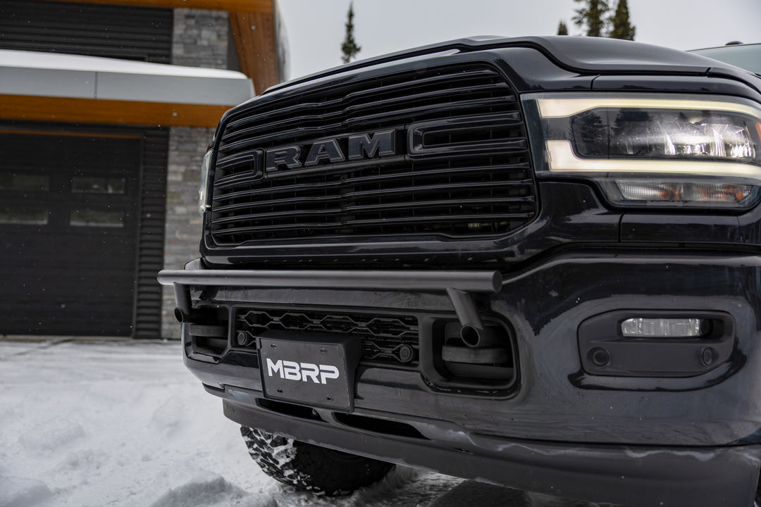 MBRP 2019-Up Ram 2500 Black-Coated Bumper Light Mounting Bar SL5149-02