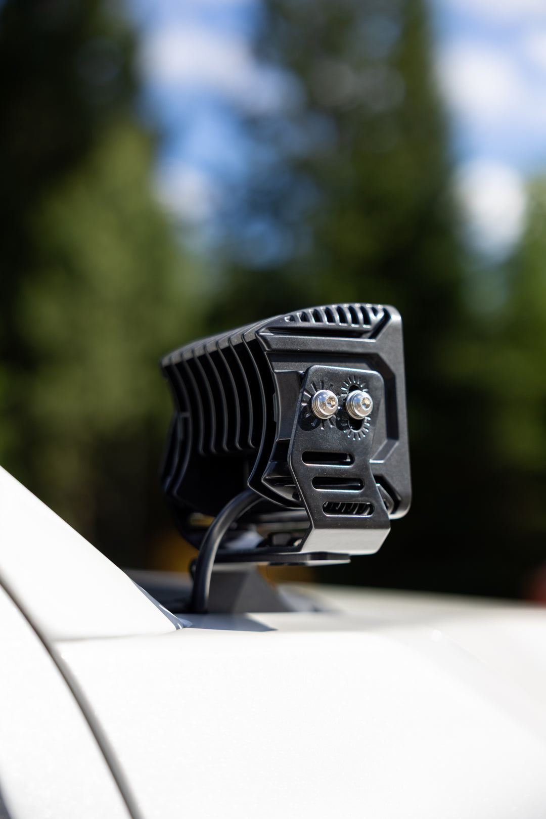 MBRP 2023-Up Ford F250/ F350/ F450 Super Duty Black-Coated Ditch Light Brackets SL5247-01