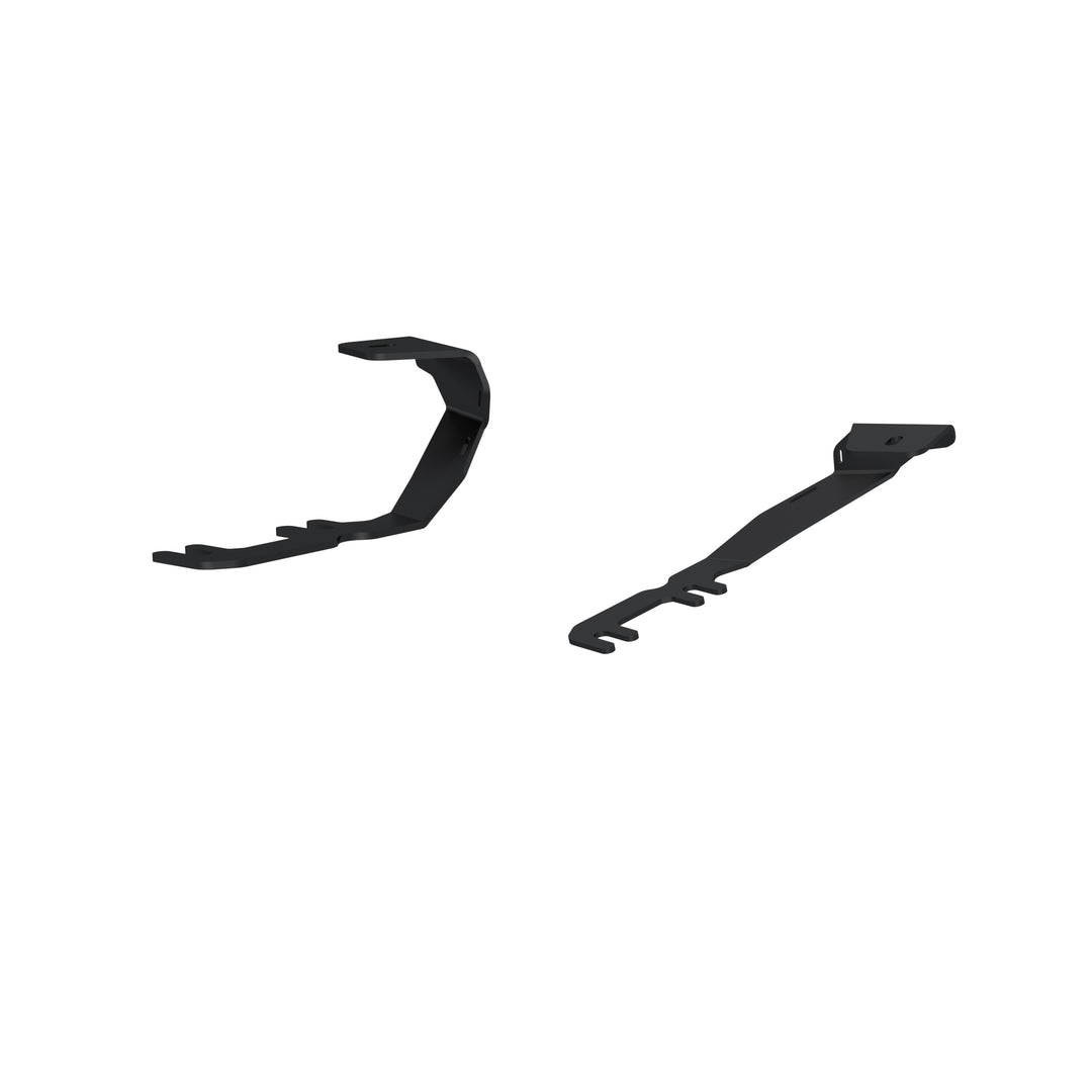 MBRP 24-26 Ford Ranger, Black-Coated Ditch Light Bracket SL5269-12