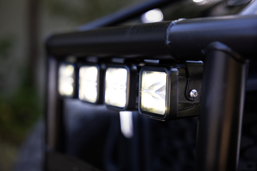 MBRP 24-26 Can-Am Maverick R Bumper Light Kit, Flood and Spot Beam SL9219-03