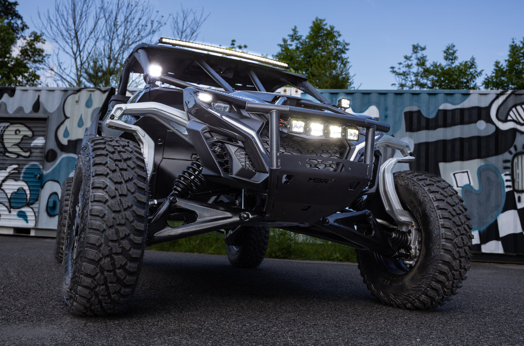 MBRP 24-26 Can-Am Maverick R Bumper Light Kit, Flood and Spot Beam SL9219-03