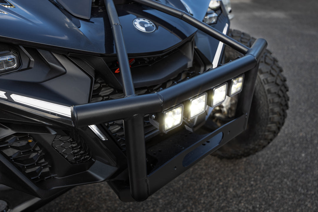 MBRP 24-26 Can-Am Maverick R Bumper Light Kit, Flood and Spot Beam SL9219-03