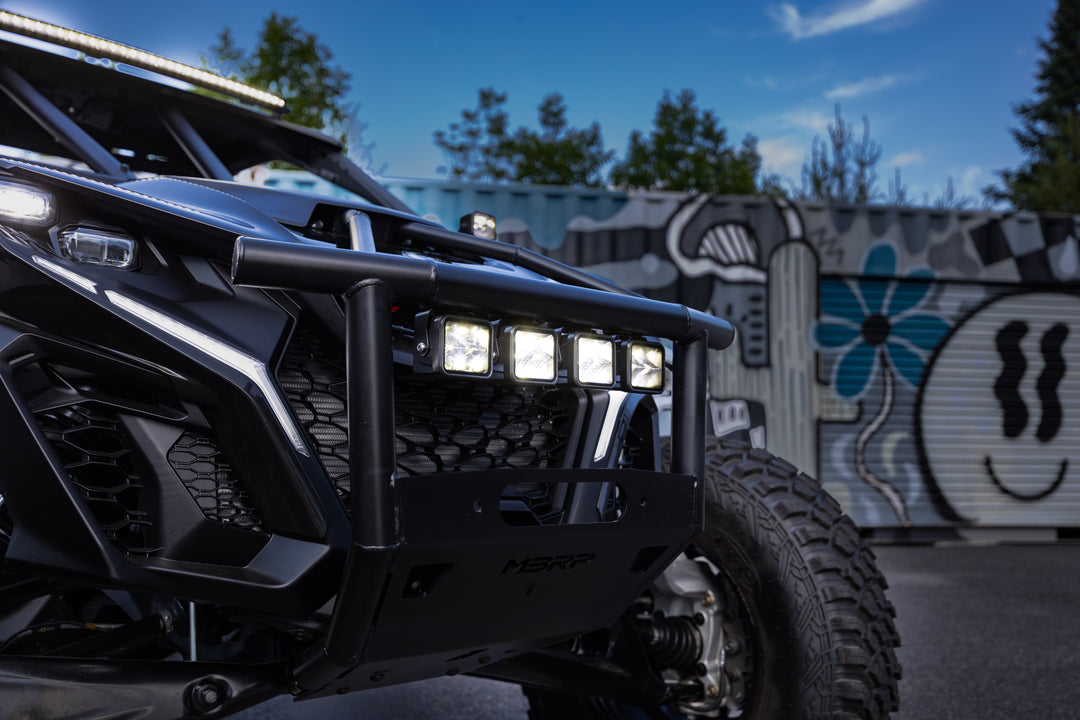MBRP 24-26 Can-Am Maverick R Bumper Light Kit, Flood and Spot Beam SL9219-03