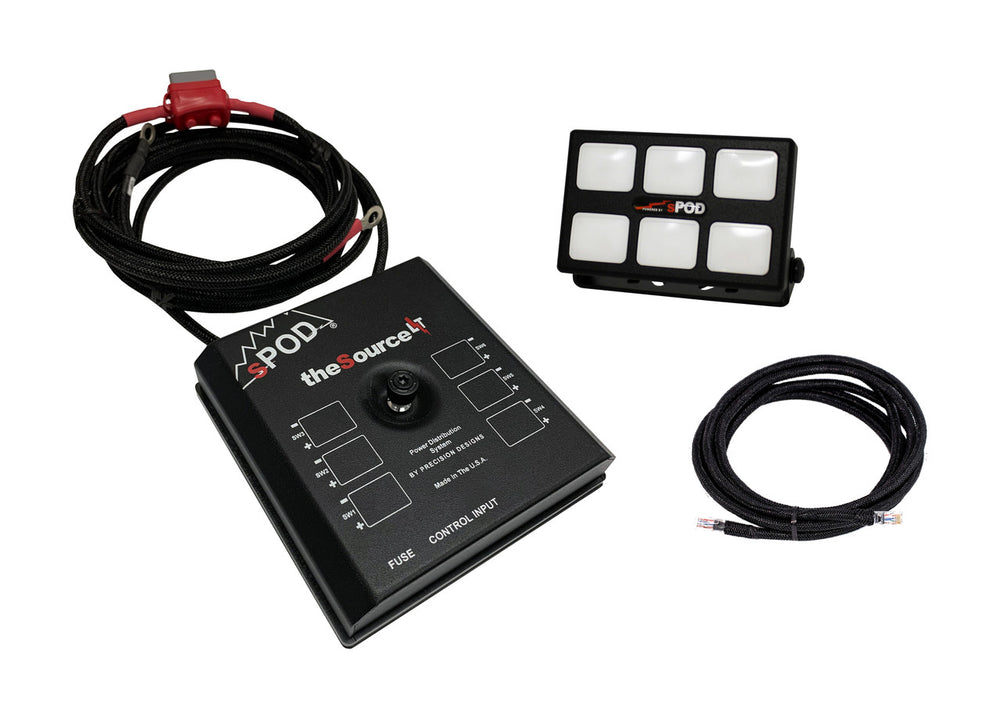 SourceLT w/ Mini6 for Universal w/ 84 Inch Battery Cables sPods | SKU SLM6UNI84