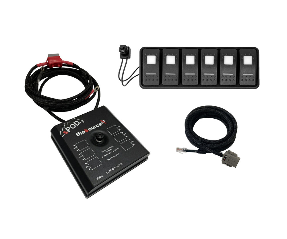 SourceLT Modular w/ Blue LED for Uni with 36 Inch battery cables sPod | SKU SLMOD36B
