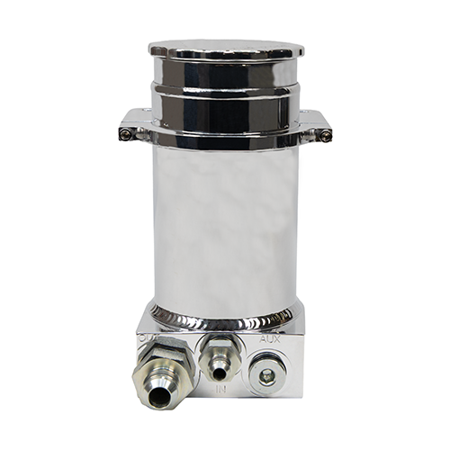 PSC Pro Touring Street 8.25" Remote Fluid Reservoir SR146-SB - without Hydro-Boost / Full Polished