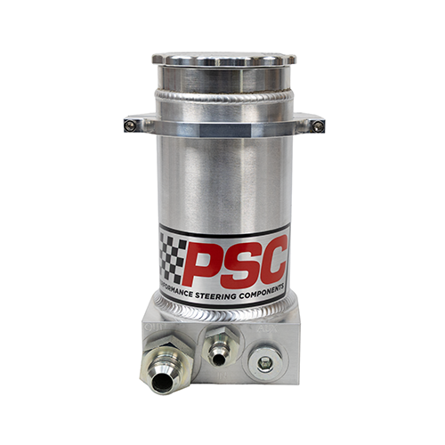 PSC Pro Touring Street 8.25" Remote Fluid Reservoir SR146-SB - without Hydro-Boost / Brushed Aluminum